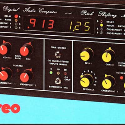 Publison DHM-89 B2 Stereo Pitch Shifter Delay image 14
