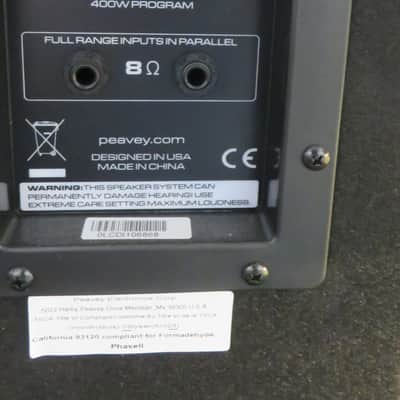 Peavey PV 112 2-Way PA Speaker image 5