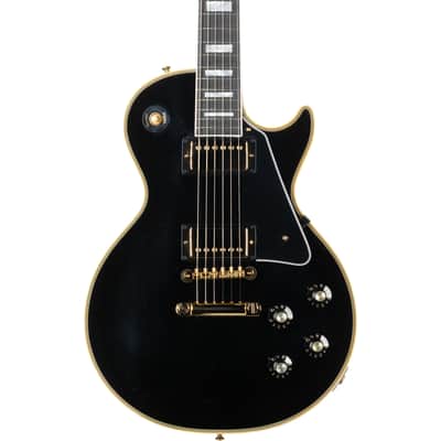 Gibson 1968 Les Paul Custom Reissue Electric Guitar - Ebony image 5