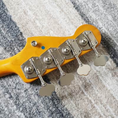 1982 Fender Japan JV Jazz Bass ’62 Vintage Reissue JB62-75 Sunburst MIJ Fujigen image 9