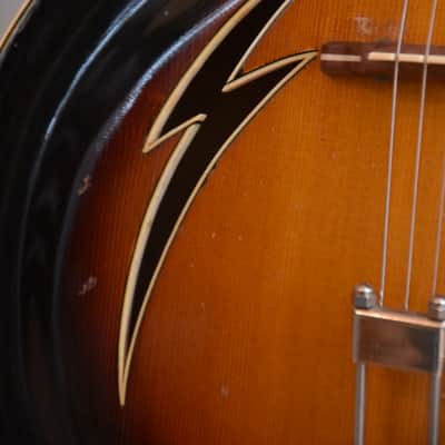 Osbama Tango – RARE! 1959 German GDR Vintage Archtop Jazz Guitar by Erich Neudel! image 7