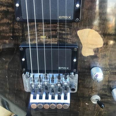 1987 Lado Canadian Classic II Neck-Thru Tobacco Burst Maple Top with OHSC image 5