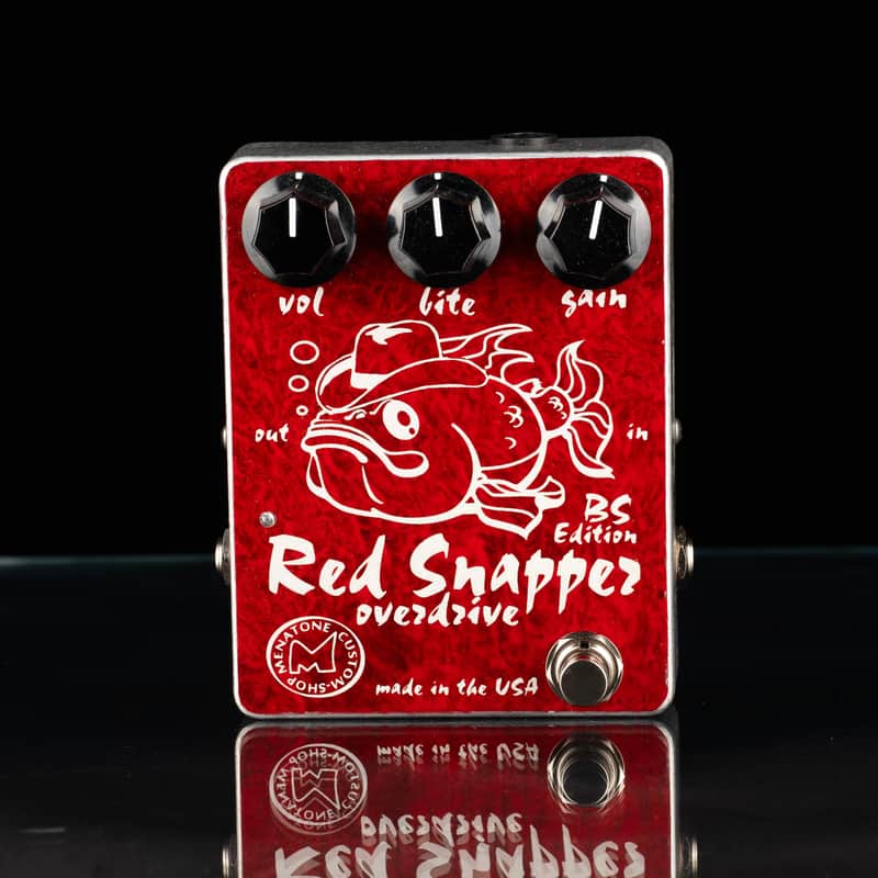 ギター Menatone The Red Snapper overdrive MK 3 Menatone Red Snapper Transparent Overdrive | Reverb