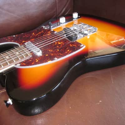 Electric Guitar Orange CRUSH STRATOCASTER Black SSH 1 Humbucker 2