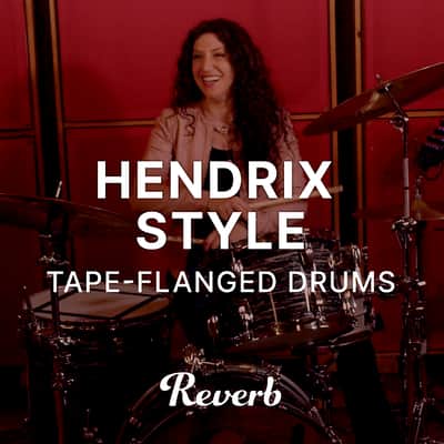 Hendrix-Style Tape-Flanged Drums image 1