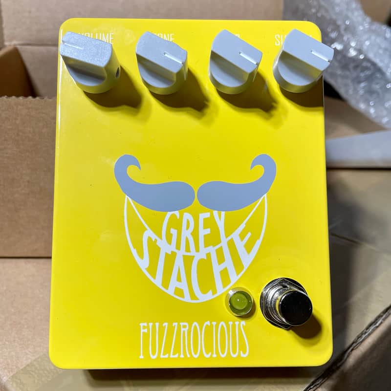 Fuzzrocious Grey Stache Fuzz | Reverb