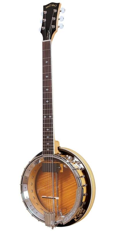 Gold Tone GT-750/L Deluxe Hard Rock Maple Neck 6-String Banjitar(Banjo-Guitar) w/Resonator For Left Hand Player image 1