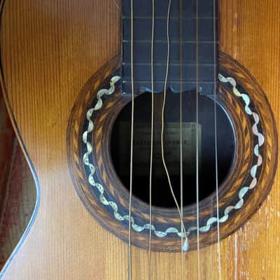 Castellon y Pomar Violin Scroll 1853 - French Polish image 6