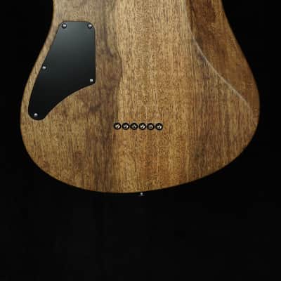 Suhr Custom Modern in Transparent Blue Denim with Black Limba Body image 5