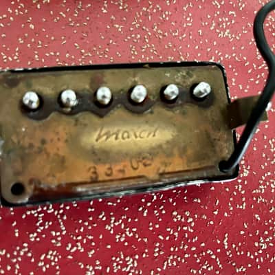 Maxon early 70's Humbuking Staple Pickups Pair image 3