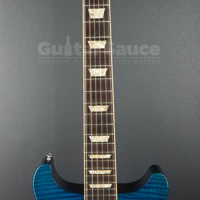 Gibson Les Paul Standard Double Cut 1998 - Blue Translucent / Trans Blue (COD 2079UG) image 11