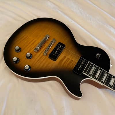 2018 Gibson Limited Edition Les Paul Classic Player Plus Vintage Sunburst P90's - Free Pro Setup image 3