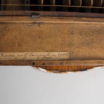 Guitar Shaped 6 String Hurdy-gurdy (maker unknown),  c. late 18th Century. image 4