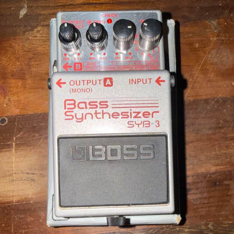Boss SYB-3 Bass Synthesizer (Pink or Dark Gray Label) 1996 - 2001