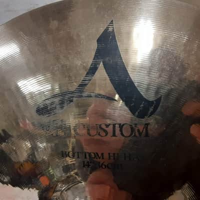 Zildjian 14" A Custom Hi-Hat Cymbals (Pair) image 9