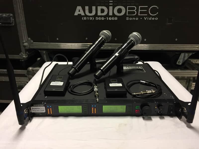 Shure UHFR UR4D 124 image 1