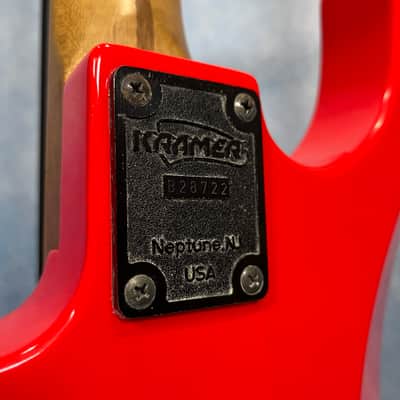 Kramer CK-110 Tatsuya Artist Model Red/Orange Made in Japan, MIJ image 17