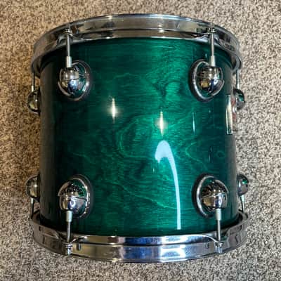 Premier Genista 12x10 tom drum in Terraverdi Green image 3