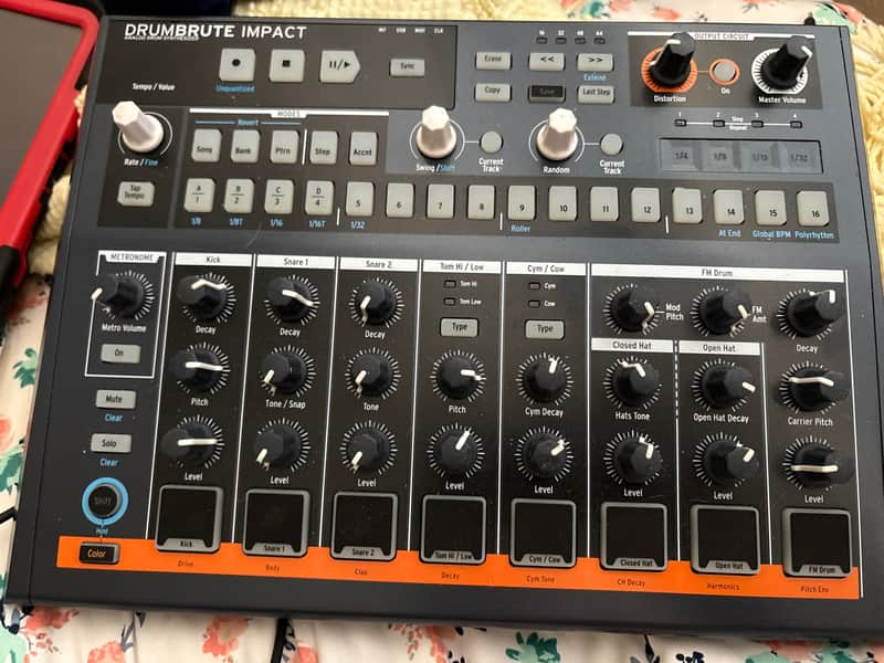Arturia DrumBrute Impact 2018 - 2021 - Black image 1