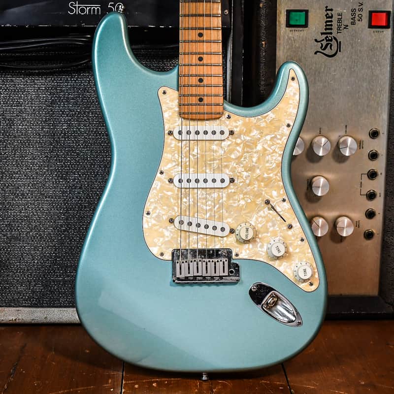 Fender Stratocaster Roadhouse Teal Green Metallic 1997