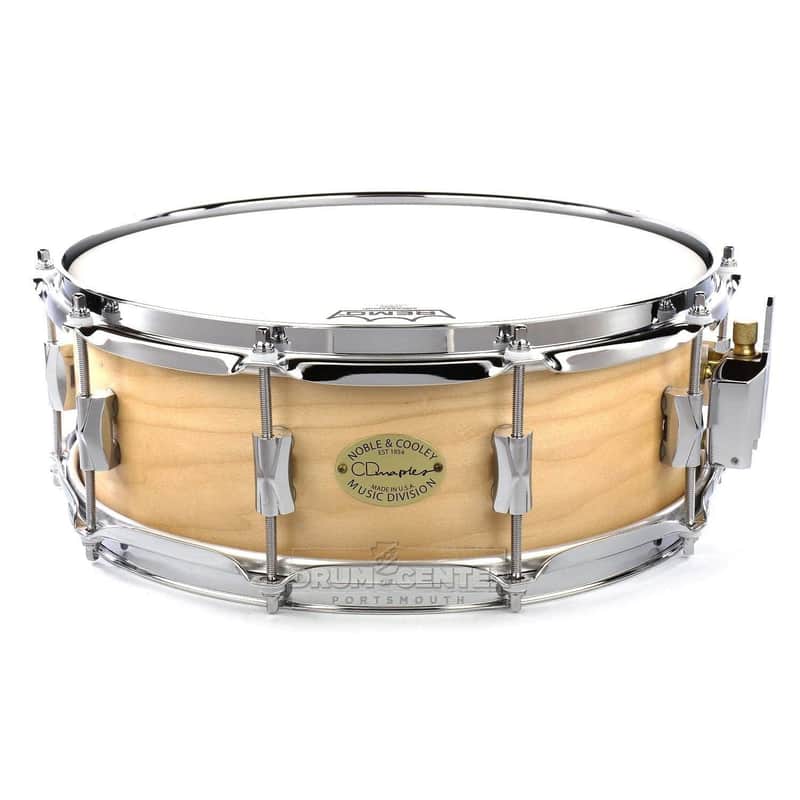 Noble & Cooley CD Maple Snare Drum 14x5 Natural Oil image 1