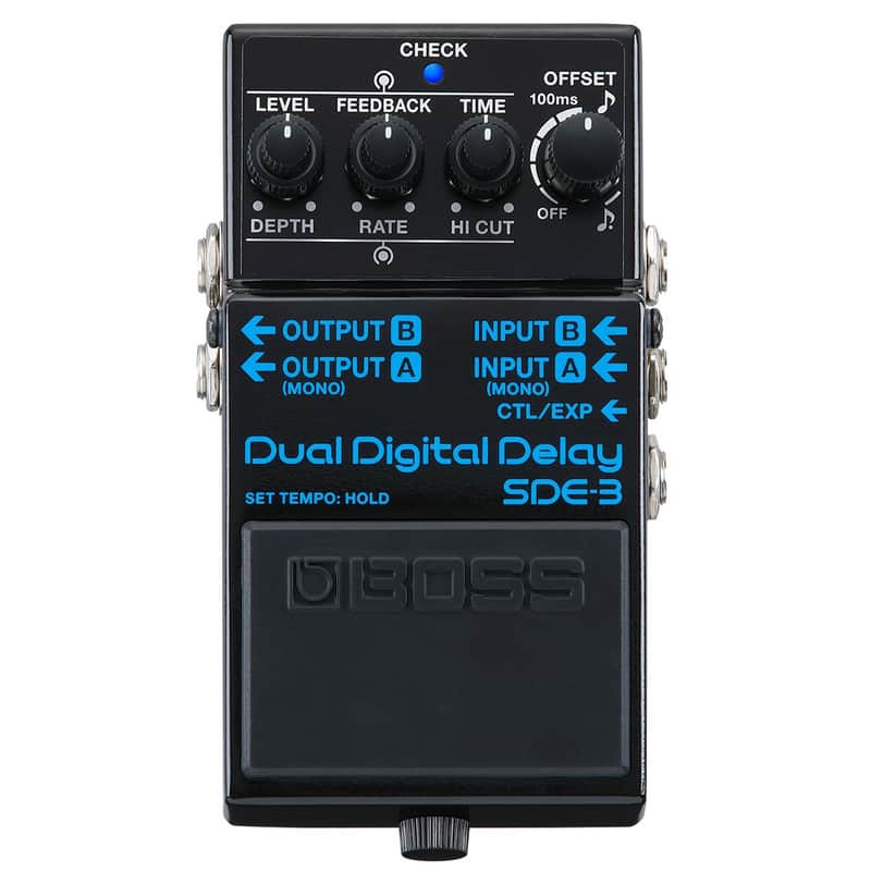 New Boss SDE-3 Dual Digital Delay Guitar Effects Pedal image 1