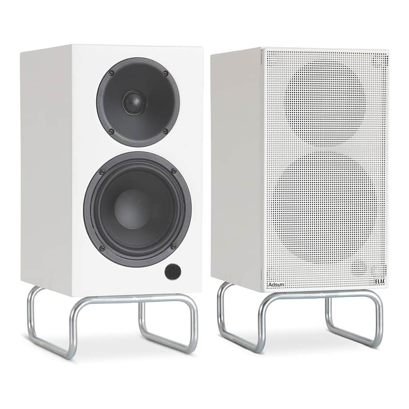 Elac: Debut ConneX Adsum Powered Speakers - Pair / White (Open Box Special) image 1