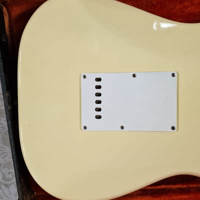 1964 Fender Stratocaster Left Hand Electric Guitar Olympic White USA Strat image 13
