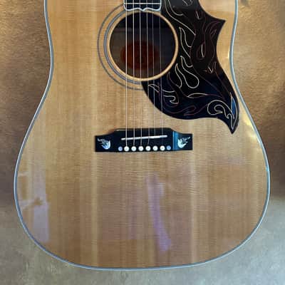 2001 GIBSON CUSTOM SHOP FIREBIRD DREADNOUGHT ACOUSTIC GUITAR NATURAL FINISH LIKE NEW image 1