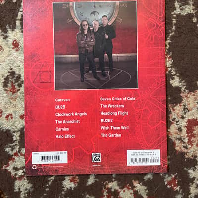 Rush Clockwork Angels Guitar Tab Book image 2