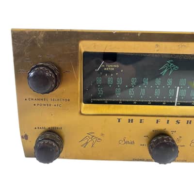 The Fisher Series Eighty Model 80-T AM/FM Tube Tuner Preamplifier (Untested - Sold AS IS) image 2
