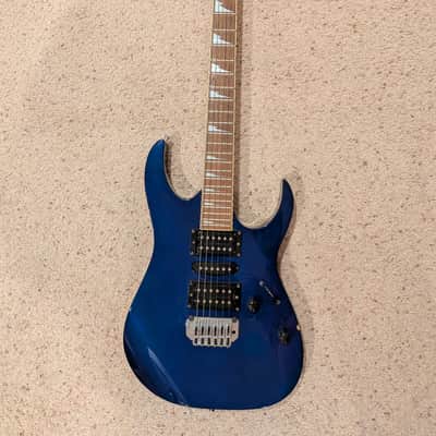 Ibanez GRG170DX-JB Gio Jewel Blue with chipped paint image 1