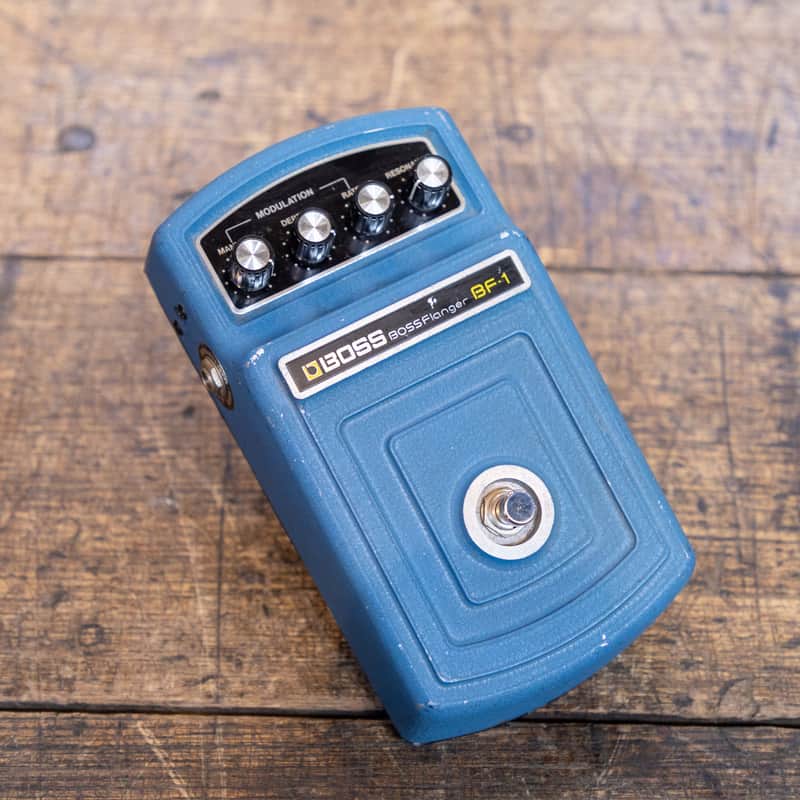M6251 BOSS BF-1 フランジャー ビンテージ エフェクター BOSS BF-1 Flanger Demo - YouTube