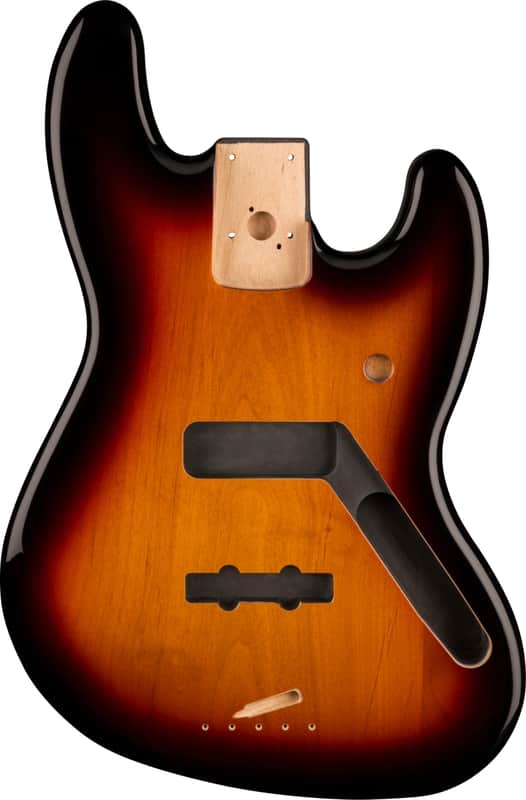 Fender Standard Series Jazz Bass Alder Body, Brown Sunburst image 1