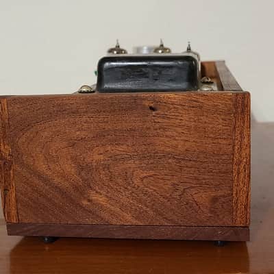 Fully Restored Zenith Single Ended 6AQ5 Power Amp With Custom Reclaimed Mesquite Wood Case And Metal Grill! image 10