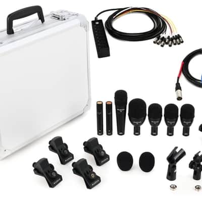 Audix FP7 7-piece Drum Microphone Package with Snake and Cables image 2