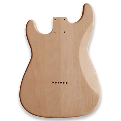 Stratocaster Style 12 String Electric Guitar Kits Mahogany image 3