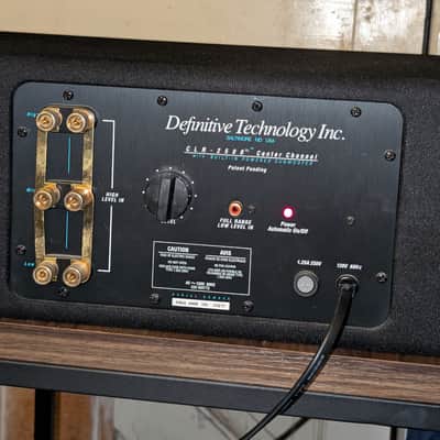 Definitive Technology CLR-2500 Center Speaker w/ Built-In Powered Sub image 16