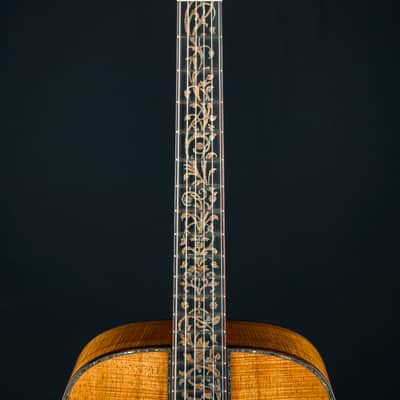 Martin D-45 Custom Tree of Life Premium Highly Flamed Koa NEW image 9