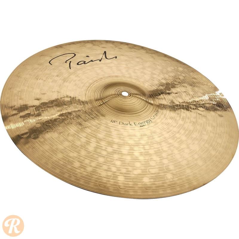 Paiste 17" Signature Dark Energy Mark I Crash Cymbal image 1