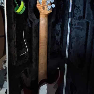Ernie Ball Music Man JP15 Roasted Quilt Maple Top 7-String Electric Guitar 2015 - Sahara Burst image 5