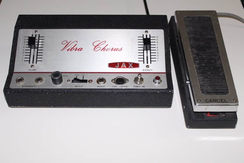 RARE! VINTAGE Original Jax Vibra Chorus Shin-Ei Uni-Vibe Guitar Effects FX Pedal image 1