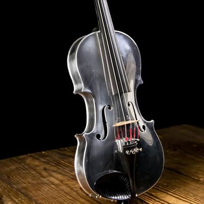 1932 Aluminum Musical Instrument Co. Aluminum Violin - Free Shipping image 3