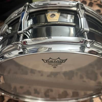[80s] Ludwig LB416 Black Beauty 5x14" 10-Lug Brass Snare Drum 1994 - Present - Black Nickel-Plated image 2