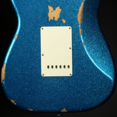 2023 - Fender Custom Shop 1967 Stratocaster Heavy Relic - Blue Sparkle image 4