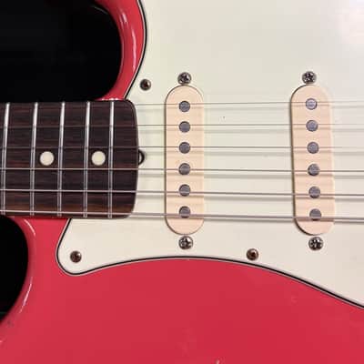 STRAT-BUILD ShowMeNitro Faded Fiesta Red Alder, Allparts SRO-62, Fender Hardware & SCN Pickups 2024 - Faded Fiesta Red Nitro image 17