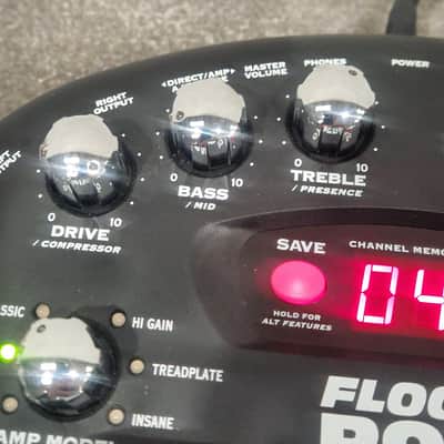 Line 6 Floor POD - Guitar Multi-Effects Processor - Black - Excellent w/ Power Supply image 3