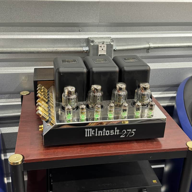 McIntosh MC275 MkVI 75-Watt Stereo Tube Power Amplifier 2011 - Present - Silver