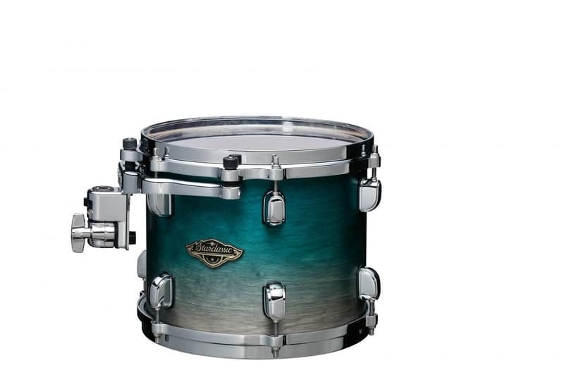 Tama WBST10R-SPF Starclassic Walnut/Birch Lacquer Rack Tom 10 - Satin Sapphire Fade image 1