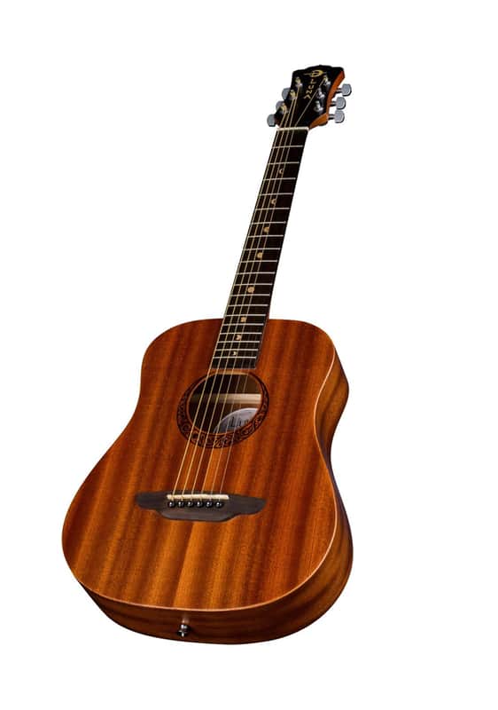 Luna Muse Safari Series 3/4 Acoustic Guitar  - Mahogany WITH GATOR HARD CASE INCLUDED!